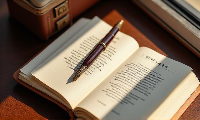 アンティークな本と上質な紙の質感